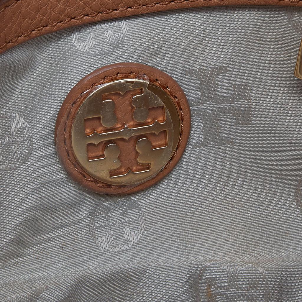 Tory Burch Tan Leather Amanda Crossbody Bag商品第8张图片规格展示