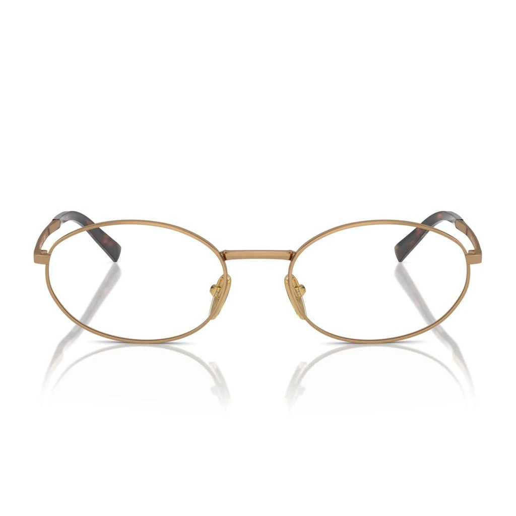 商品Prada|Prada Pr A57v 7oe1o1 Ottone Glasses,价格¥2703,第1张图片