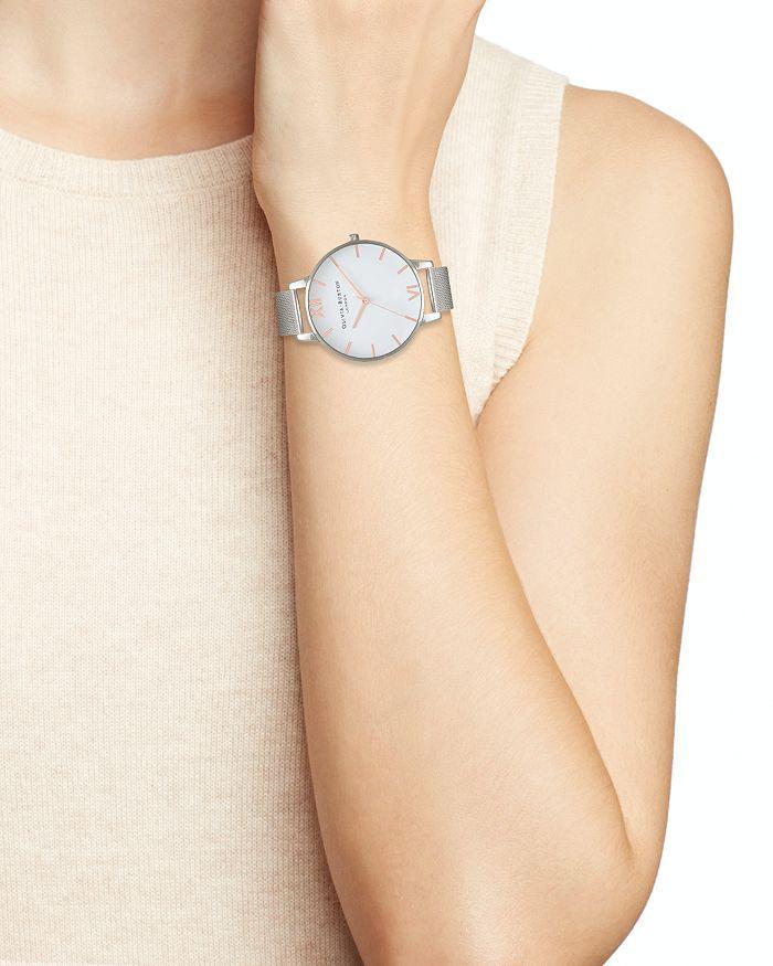 商品Olivia Burton|White Dial Watch, 38mm,价格¥743,第7张图片详细描述