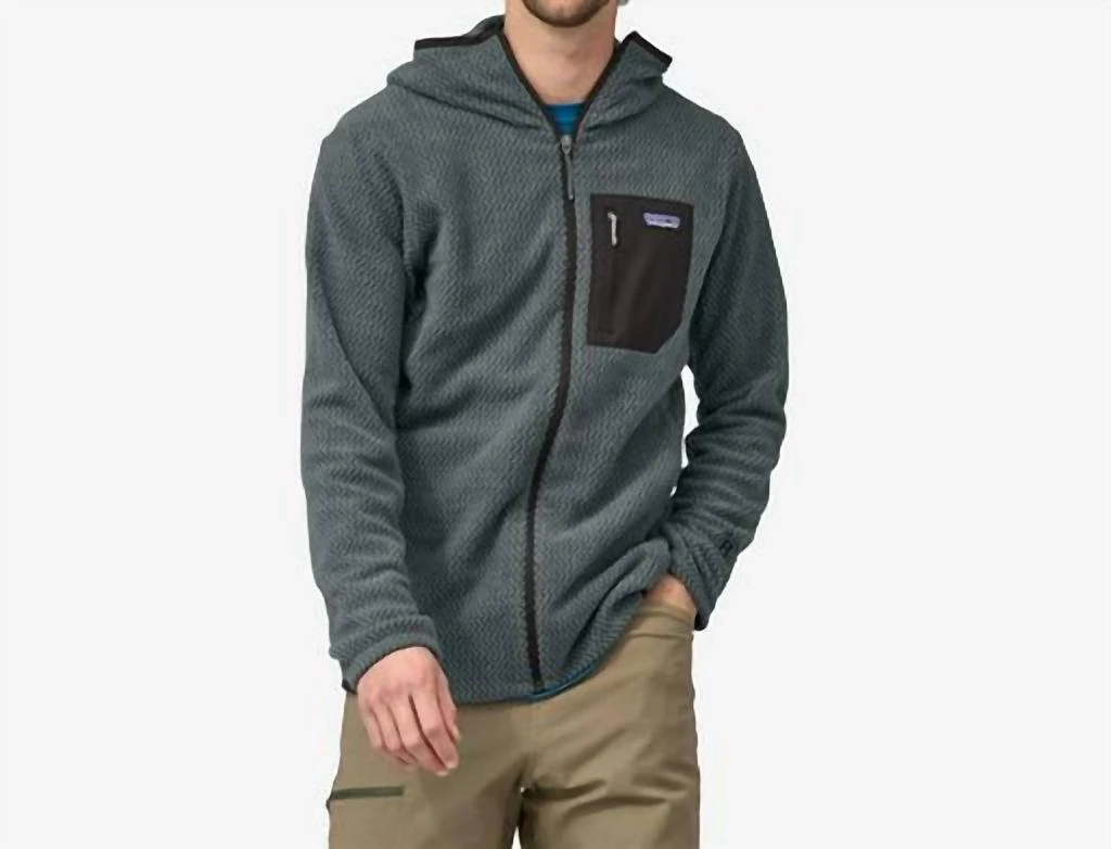 商品Patagonia|R1 Full Zip Hoody In Green,价格¥1070,第1张图片