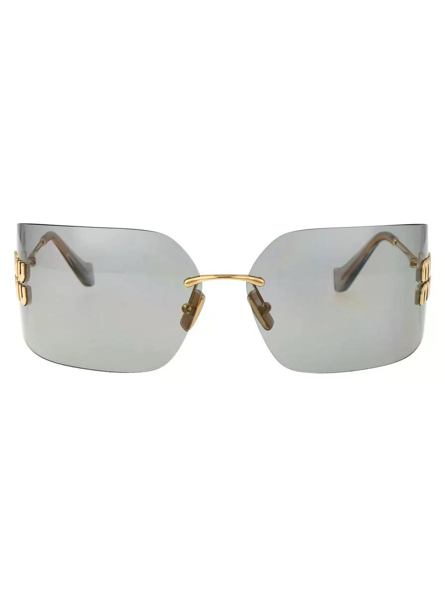 商品【商品预售7天】 Miu Miu|Miu Miu 女士眼镜 0MU54YS5AK30B 金色,价格¥3361,第3张图片详细描述