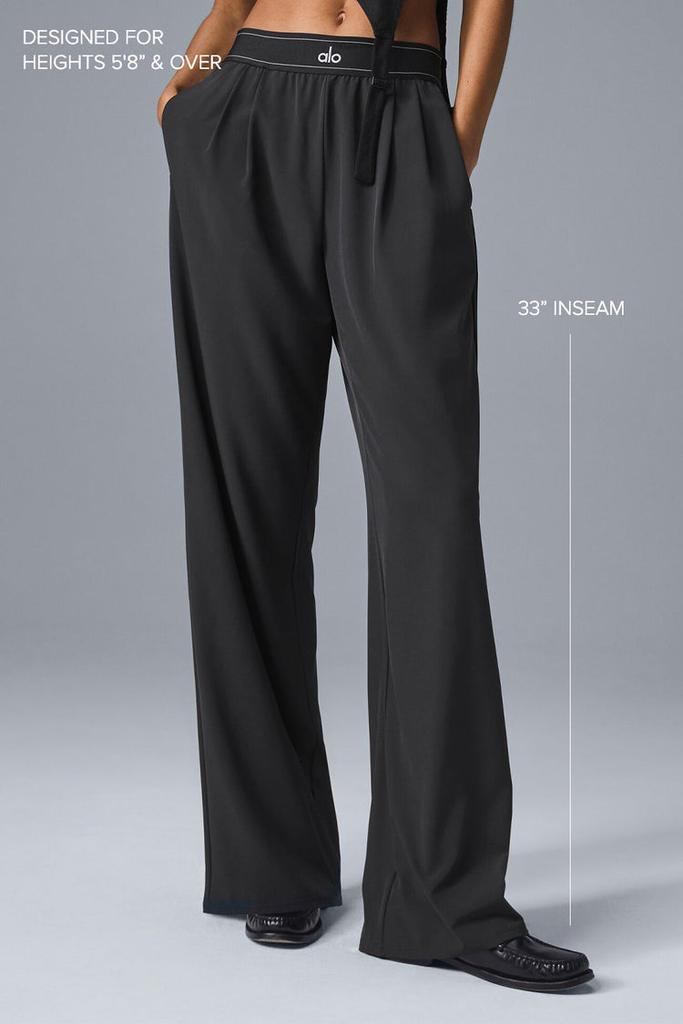 Alo Suit Up Trouser (Long) - Black - Outdoor Clothing - Free