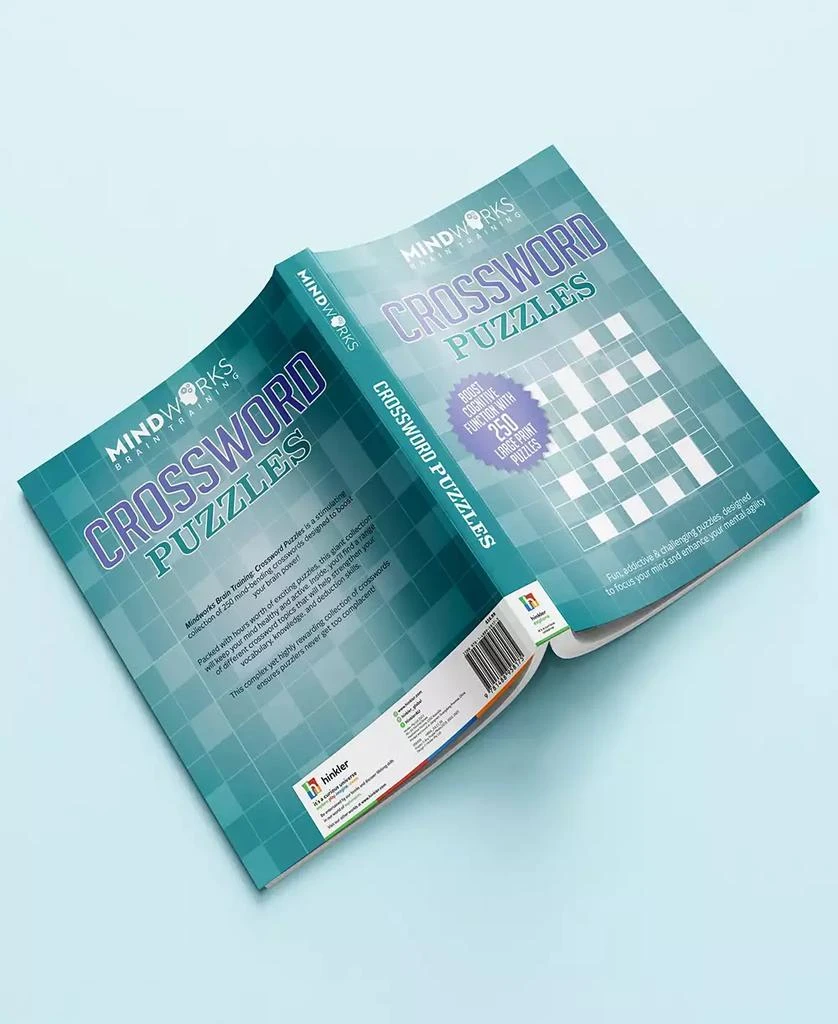 商品Mindworks|- Crossword Puzzles Puzzle Book,价格¥135,第4张图片详细描述