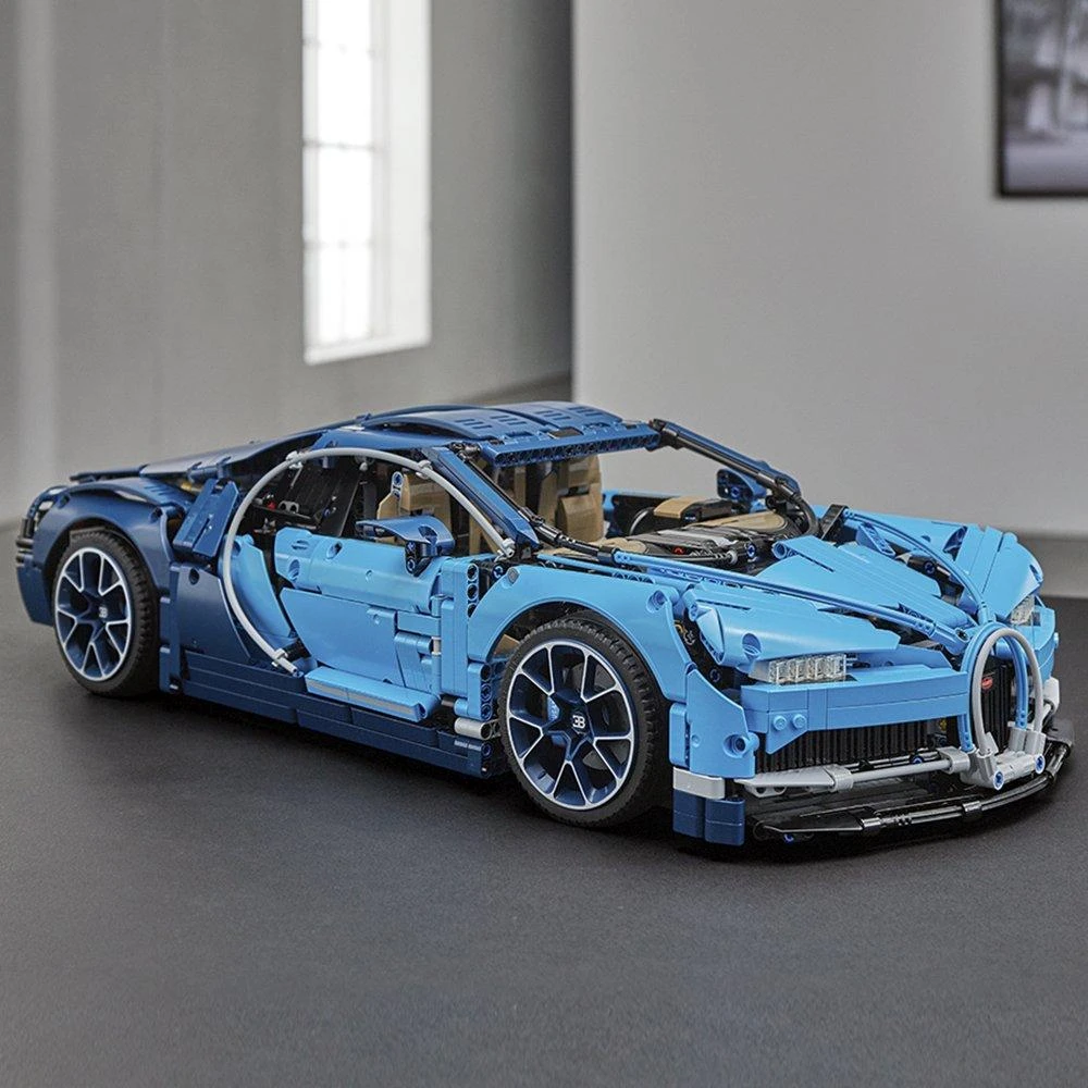 商品LEGO|LEGO Technic Bugatti Chiron 42083 Race Car Building Kit and Engineering Toy, Adult Collectible Sports Car with Scale Model Engine (3599 Pieces),价格¥4212,第3张图片详细描述