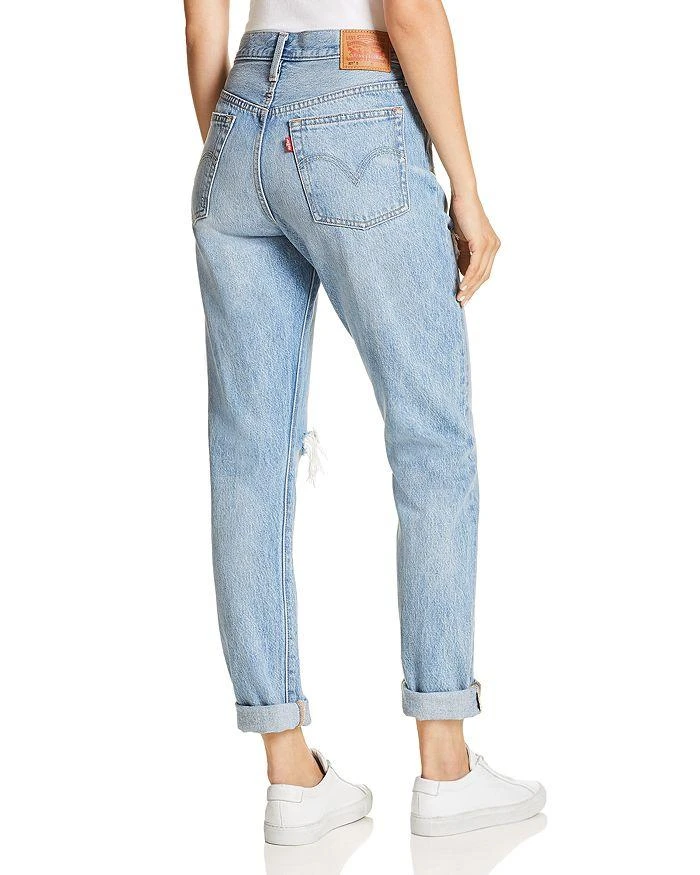 商品Levi's|501 Destruct Slim Jeans in Can't Touch This,价格¥728,第4张图片详细描述