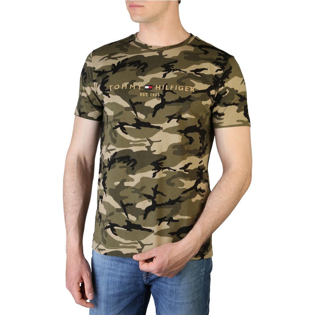 Tommy Hilfiger cotton round neck T-Shirt商品第4张图片规格展示