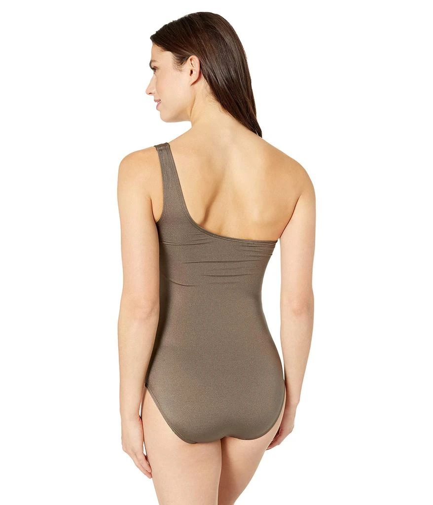 商品Calvin Klein|Women's Standard Shoulder Starburst One Piece,价格¥867,第3张图片详细描述