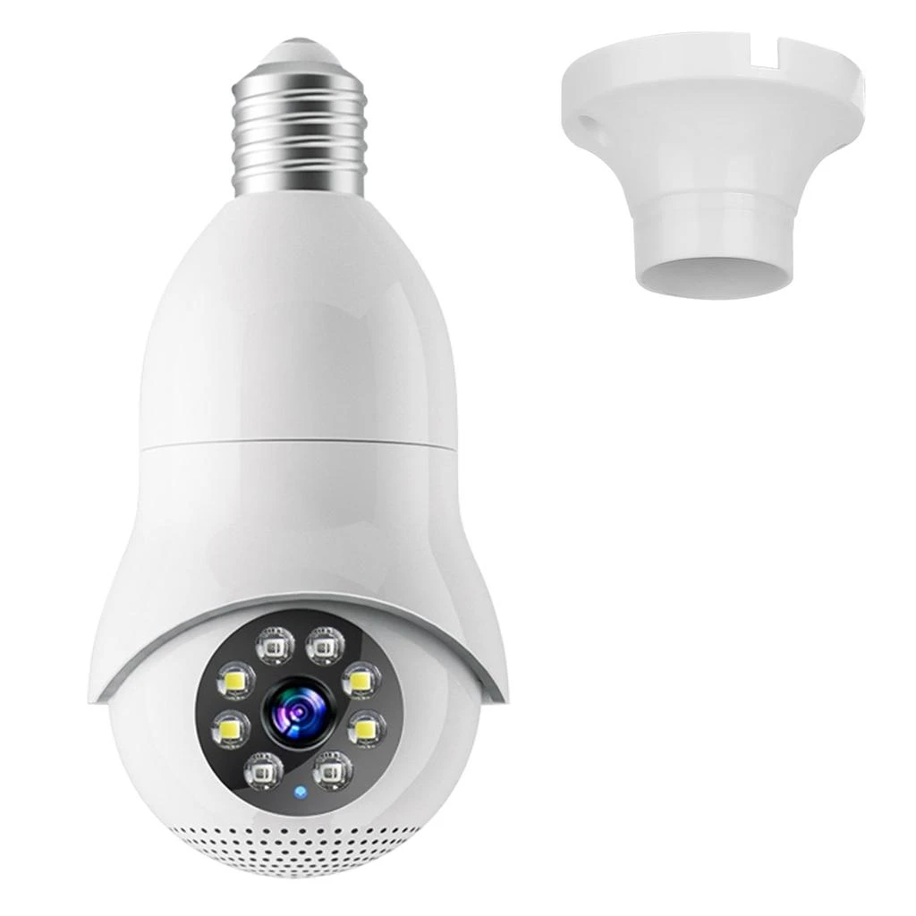 商品Global Bazaar|E27 WiFi Bulb Camera 1080P FHD Pan Tilt Security,价格¥386,第1张图片