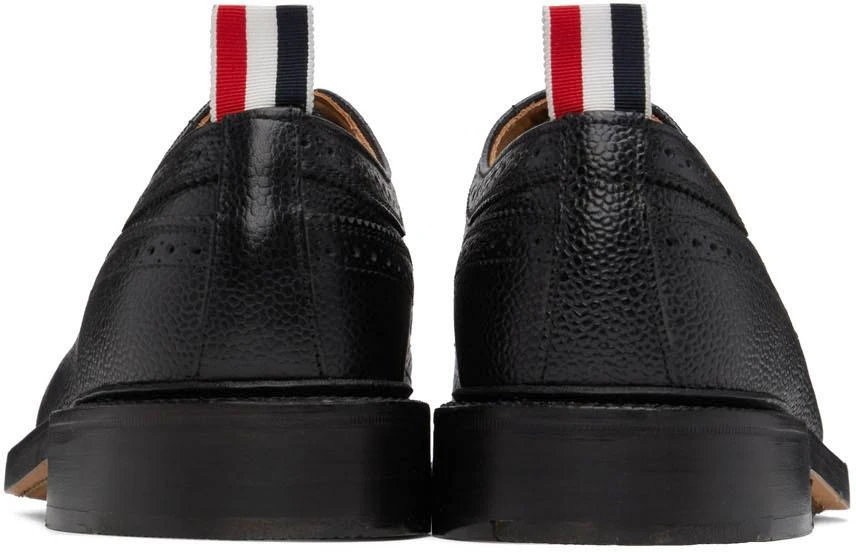 商品Thom Browne|黑色长翼布洛克鞋,价格¥6064,第2张图片详细描述