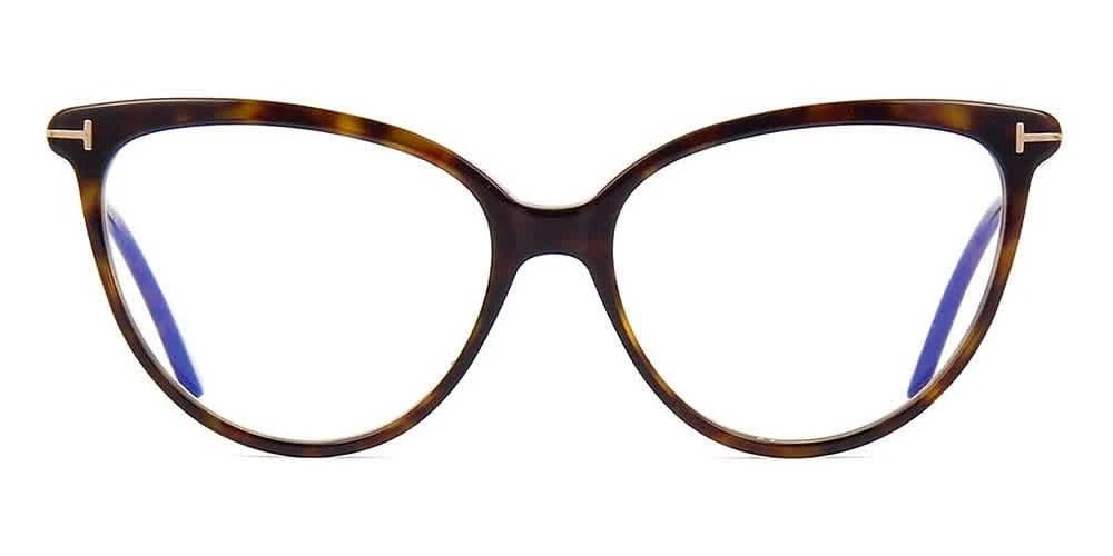 商品Tom Ford|Blue Light Block Cat Eye Ladies Eyeglasses FT5688-B 052 55,价格¥974,第1张图片