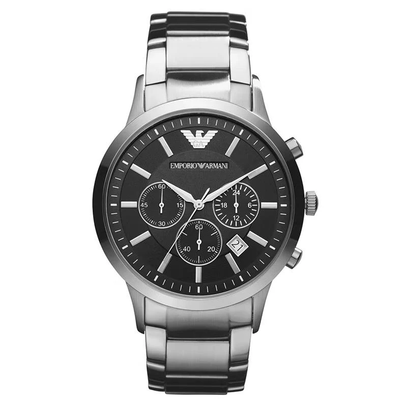 商品[国内直发] Emporio Armani|钢制表带经典时尚休闲欧美表石英男士时尚腕表AR2434,价格¥1344,第1张图片
