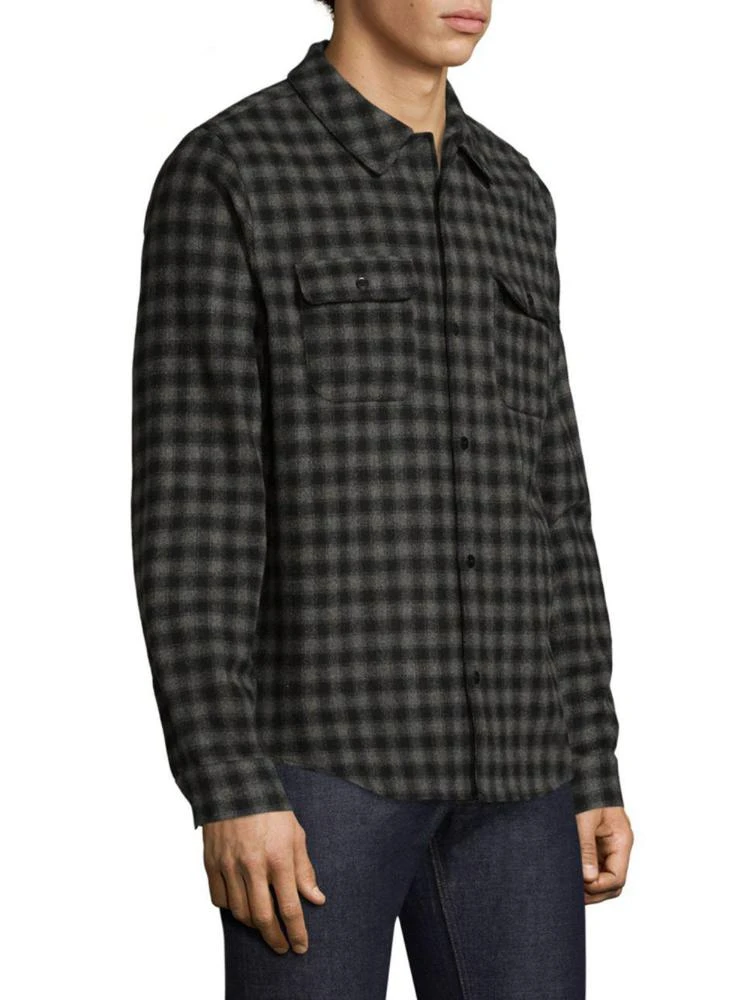 商品A.P.C.|Surchemise Buffalo Plaid Shirt,价格¥885,第3张图片详细描述