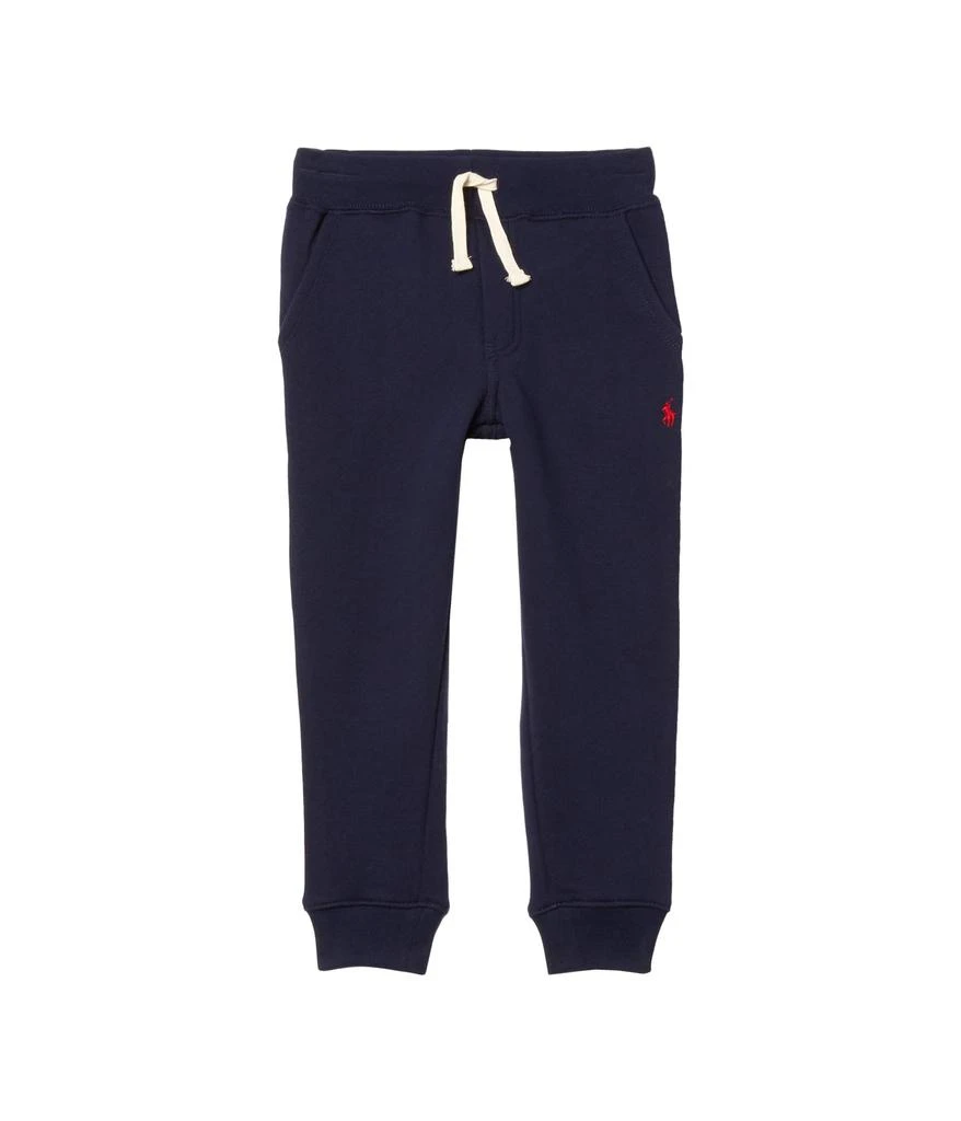 商品Ralph Lauren|Cotton Blend Fleece Joggers (Little Kids),价格¥376,第1张图片