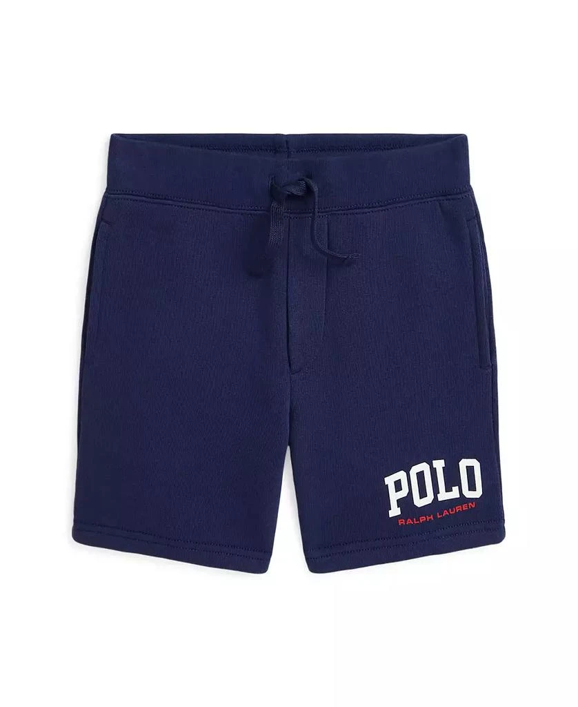 商品Ralph Lauren|Toddler and Little Boys Logo Fleece Short,价格¥382,第1张图片