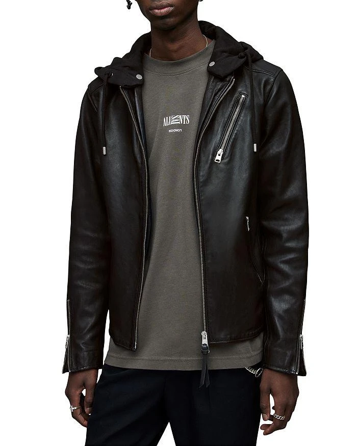 商品ALL SAINTS|Harwood Leather Jacket,价格¥4491,第1张图片详细描述