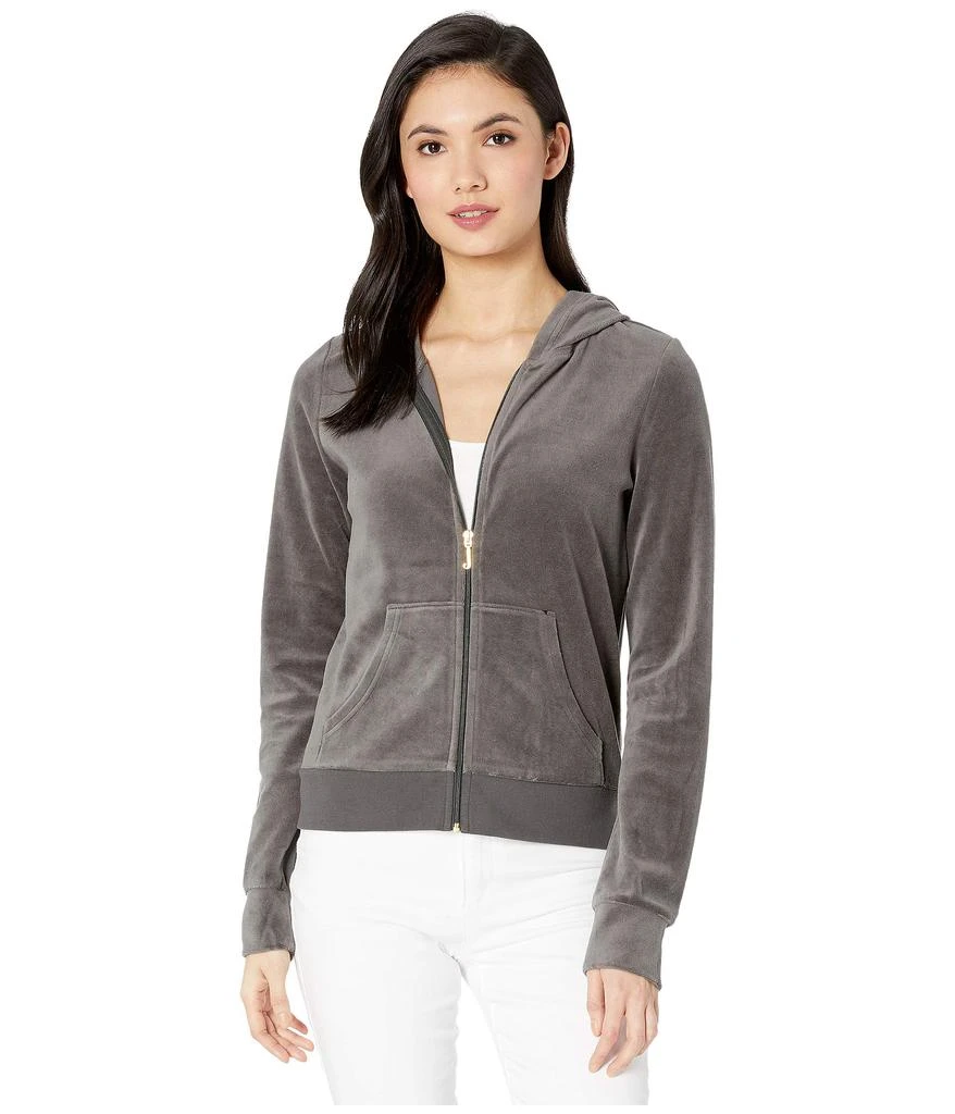 商品Juicy Couture|Juicy Block Velour Logo Robertson 夹克,价格¥169,第1张图片