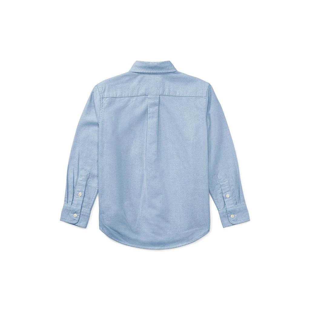 商品Ralph Lauren|Cotton Oxford Sport Shirt (Little Kids),价格¥292,第2张图片详细描述