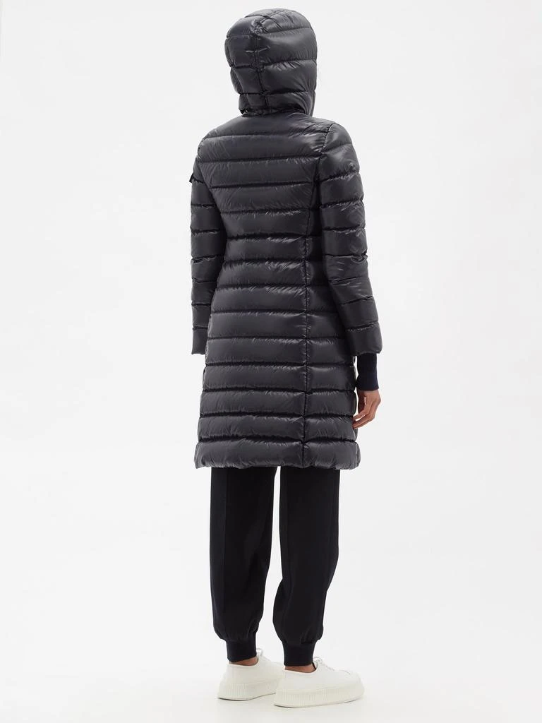 商品Moncler|Moka quilted-down hooded coat,价格¥10576,第5张图片详细描述