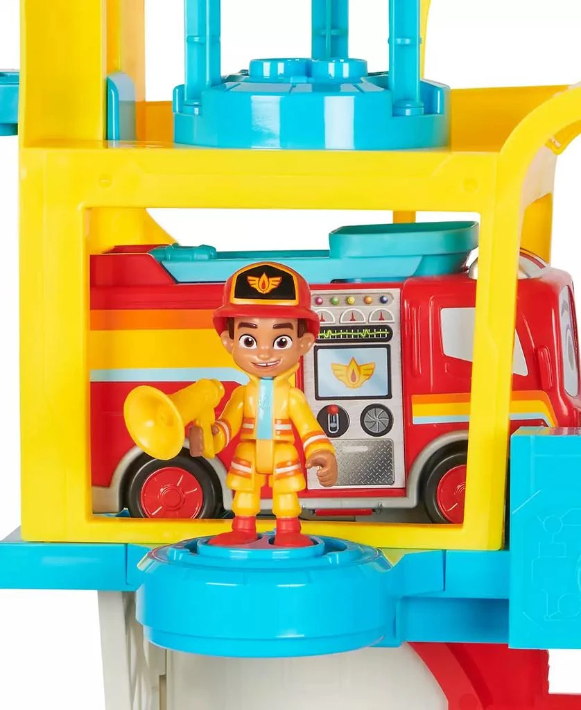 商品FireBuds|HQ Playset with Lights, Sounds, Fire Truck Toy, Action Figure and Vehicle Launcher,价格¥299,第3张图片详细描述