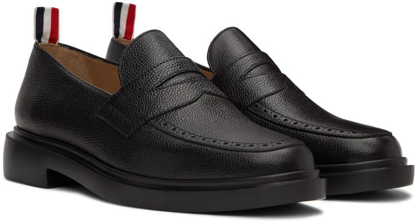 商品Thom Browne|黑色 Penny 乐福鞋,价格¥7321,第4张图片详细描述