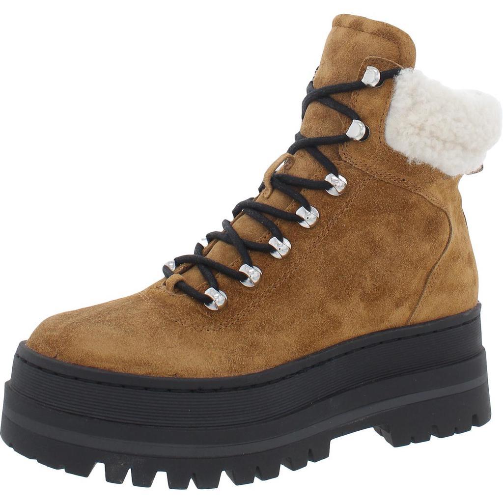 商品Marc Fisher|Marc Fisher LTD Womens Pierson Sheepskin Ankle Winter & Snow Boots,价格¥760,第5张图片详细描述
