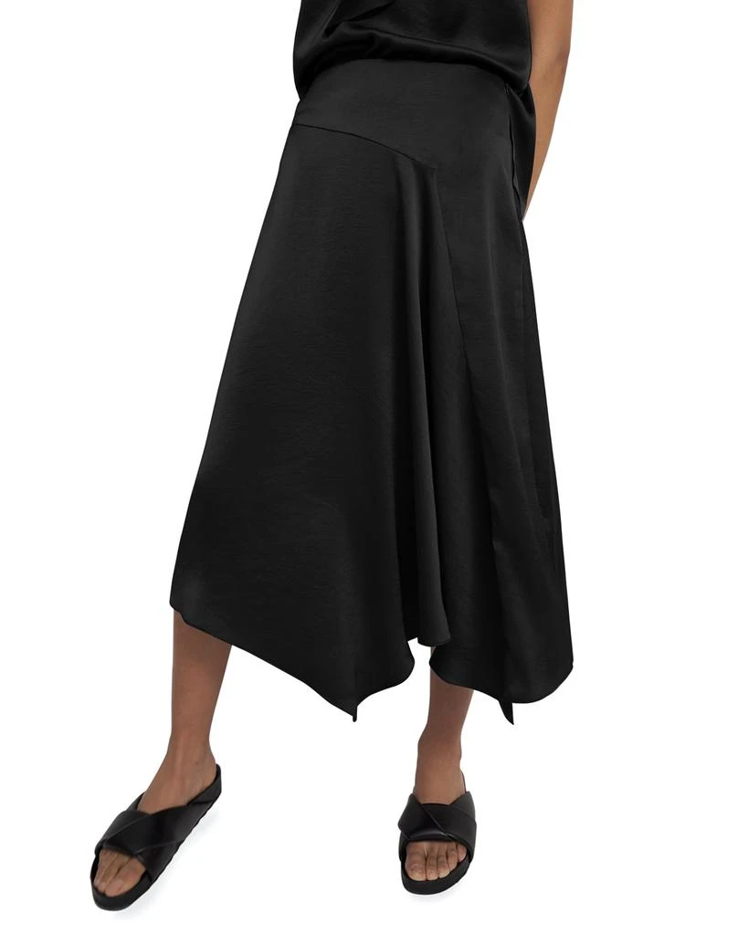 商品Theory|Asymmetric Draped Midi Skirt,价格¥1229,第4张图片详细描述