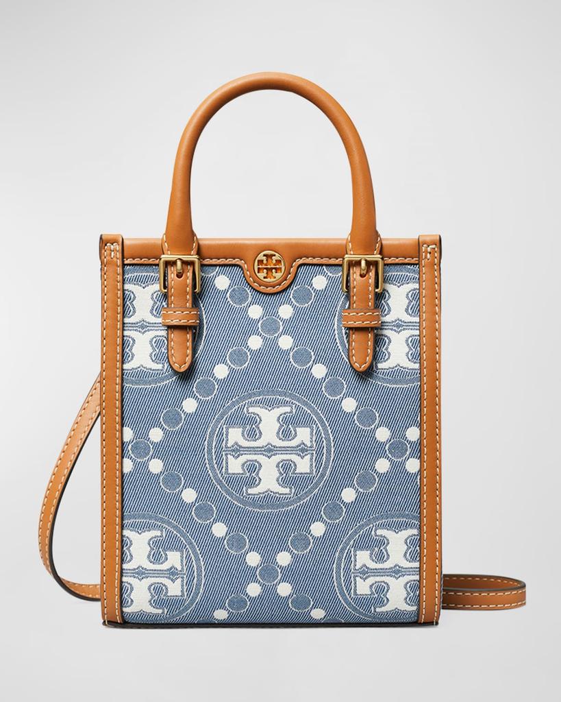 Tory Burch | T Monogram Mini Denim Tote Bag 1233.80元 商品图片