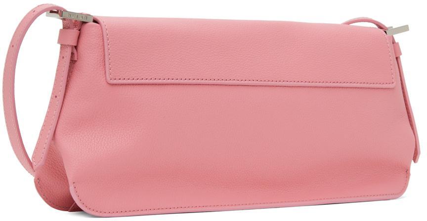 商品by FAR|Pink Grained Matilda Shoulder Bag,价格¥4099,第6张图片详细描述
