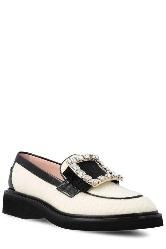 商品Roger Vivier|Roger Vivier Viv' Rangers Embellished Buckle Loafers,价格¥5879,第2张图片详细描述