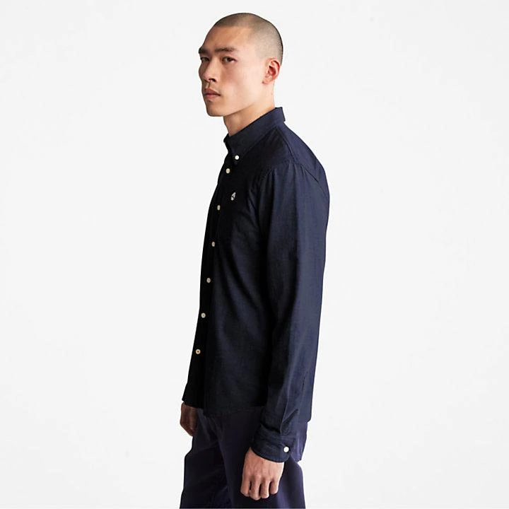 商品Timberland|Pleasant River Slim Oxford Shirt for Men in Navy,价格¥452,第4张图片详细描述