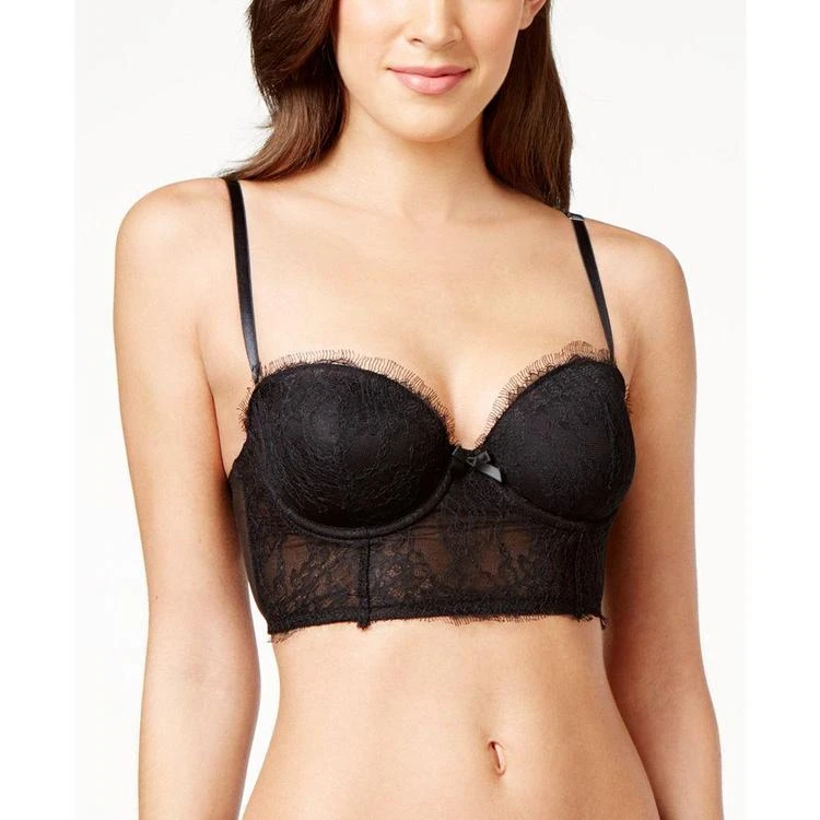 商品Maidenform|Super Sexy Eyelash Lace Longline Bra MFB108, A Macy's Exclusive,价格¥271,第2张图片详细描述