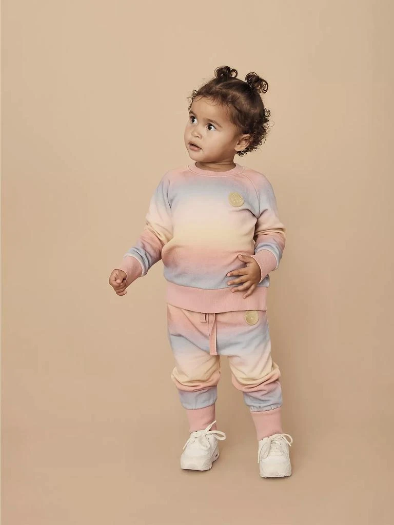 商品Huxbaby|Baby's, Little Girl's & Girl's Sunset Rainbow Track Pants,价格¥153,第2张图片详细描述