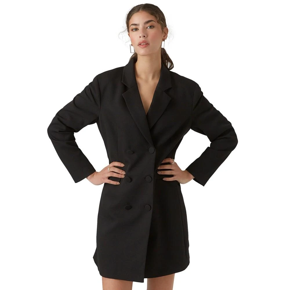 商品VERO MODA|Women's Double-Breasted Blazer Dress,价格¥248,第3张图片详细描述