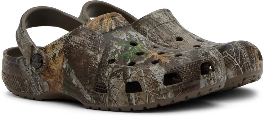 商品Crocs|Khaki Realtree EDGE Edition Classic Crocs,价格¥502,第4张图片详细描述