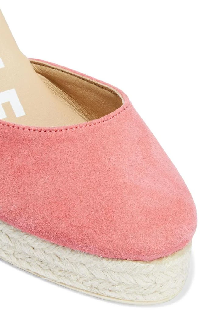 商品MANEBÍ|Hamptons lace-up suede wedge espadrilles,价格¥811,第4张图片详细描述