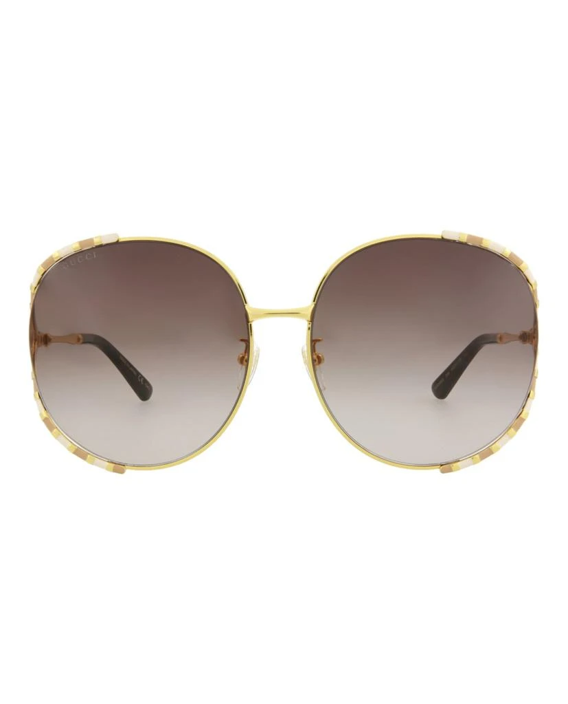商品Gucci|Round-Frame Metal Sunglasses,价格¥1393,第1张图片