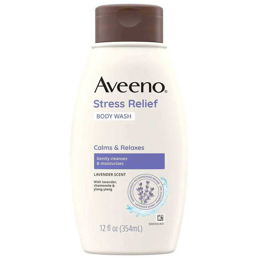 商品Aveeno|Stress Relief Body Wash with Oat,价格¥63,第3张图片详细描述