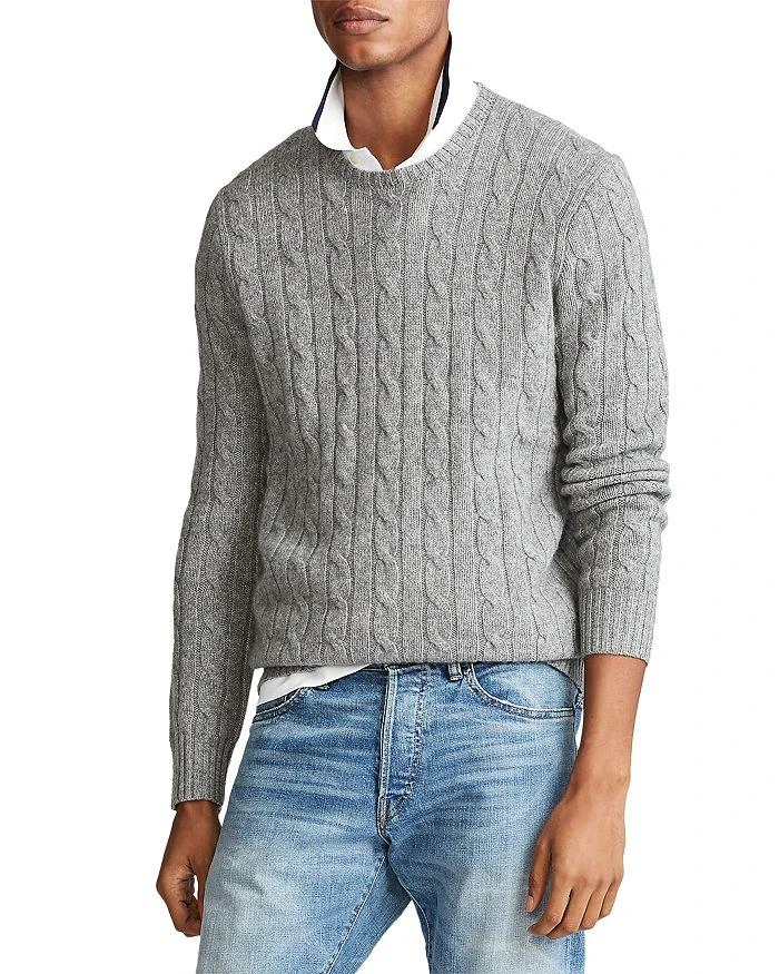 商品Ralph Lauren|Cable-Knit Cashmere Sweater,价格¥892,第1张图片