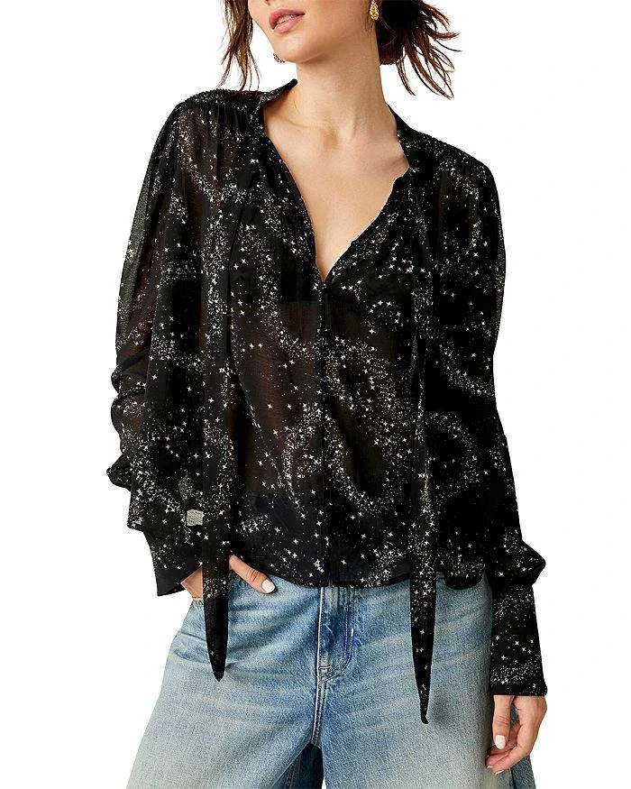 商品Free People|Stars Align Printed Top,价格¥223,第1张图片