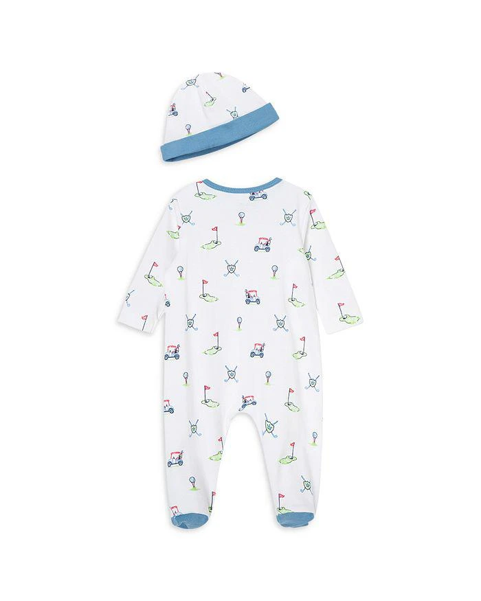 商品Little Me|Boys' Cotton Golf Footie & Hat Set - Baby,价格¥113,第2张图片详细描述