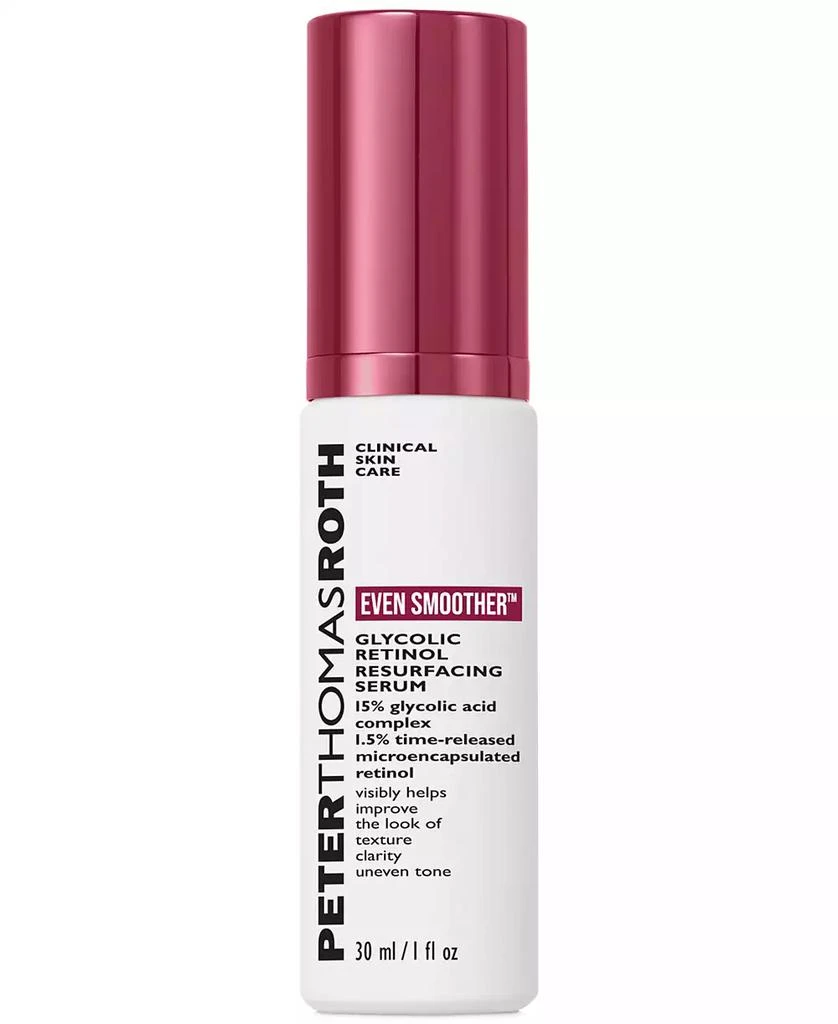 商品Peter Thomas Roth|Even Smoother Glycolic Retinol Resurfacing Serum, 1 oz,价格¥487,第1张图片