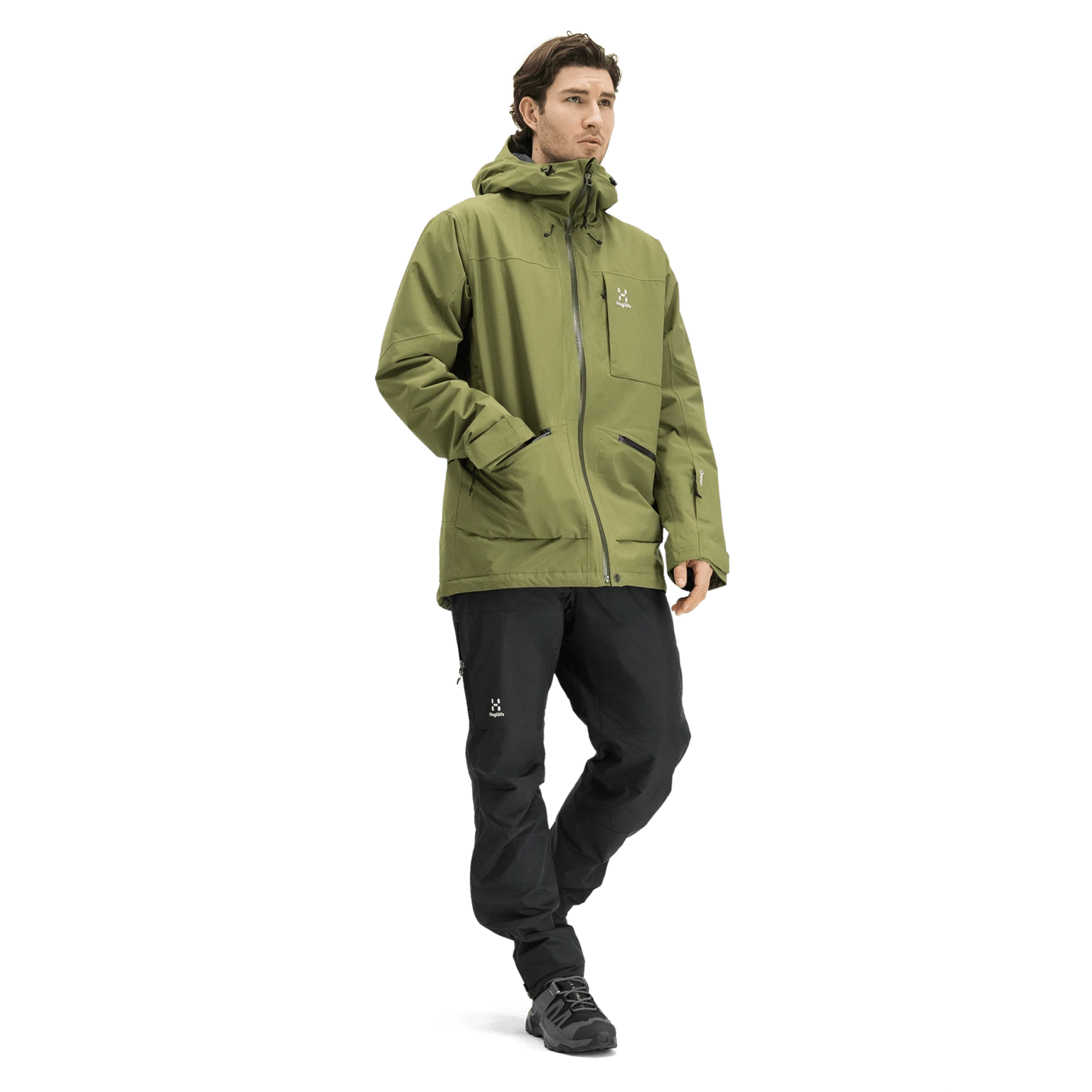 商品【商品预售7天】 Haglofs|Haglofs 男士滑雪服上装 12009101STYLE 绿色,价格¥2762 描述