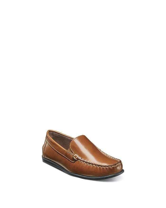 商品Florsheim|男孩(大/小童/幼儿)Boys' Jasper Venetian Loafers - Toddler, Little Kid, Big Kid,价格¥445,第1张图片