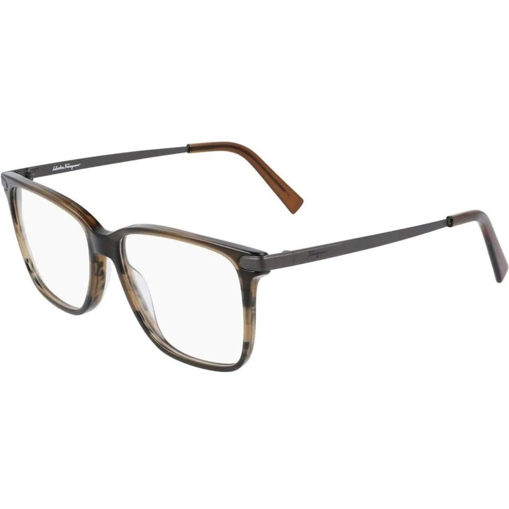 商品Salvatore Ferragamo|Salvatore Ferragamo Men's Eyeglasses - Plastic Frame | SALVATORE FERRAGAMO2877 216,价格¥472,第1张图片