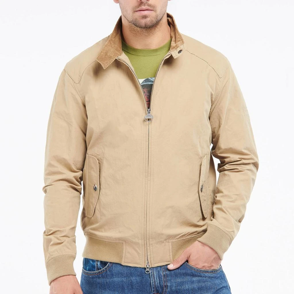 商品Barbour|Barbour International x Steve McQueen Rectifier Harrington Casual Cotton-Blend Jacket,价格¥1723,第1张图片