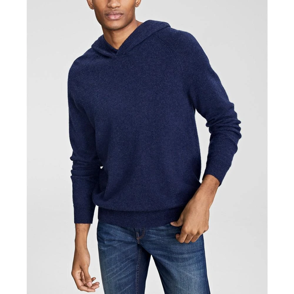 商品Club Room|Men's Cashmere Hoodie, Created for Macy's,价格¥523,第2张图片详细描述