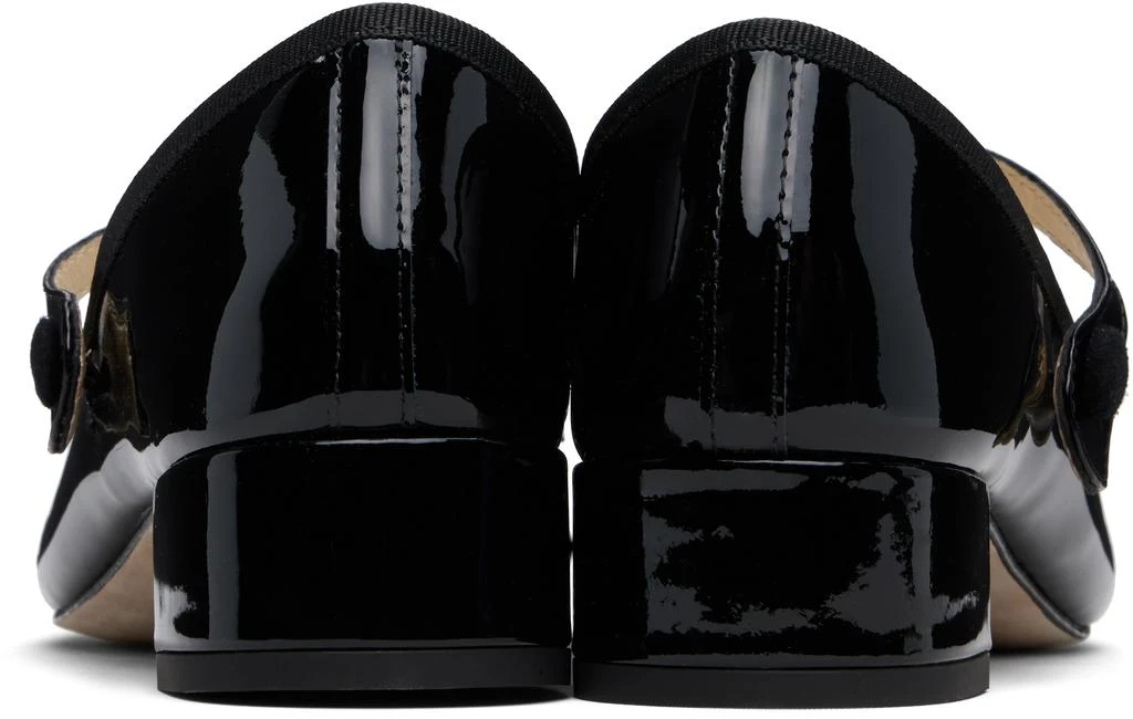 商品Repetto|Black Rose Mary Jane Heels,价格¥2159,第2张图片详细描述