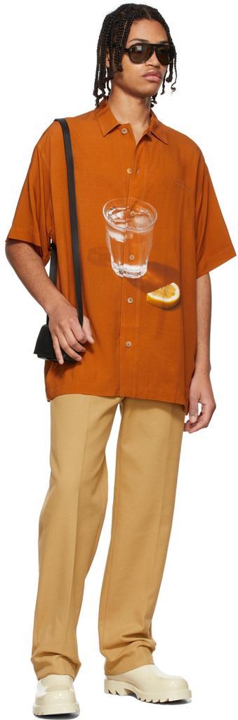 商品Jacquemus|Orange 'La Chemise Moisson' Shirt,价格¥1743,第6张图片详细描述