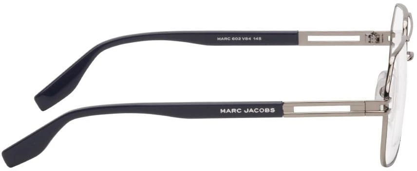 商品Marc Jacobs|Gunmetal & Blue 602 Glasses,价格¥792,第2张图片详细描述
