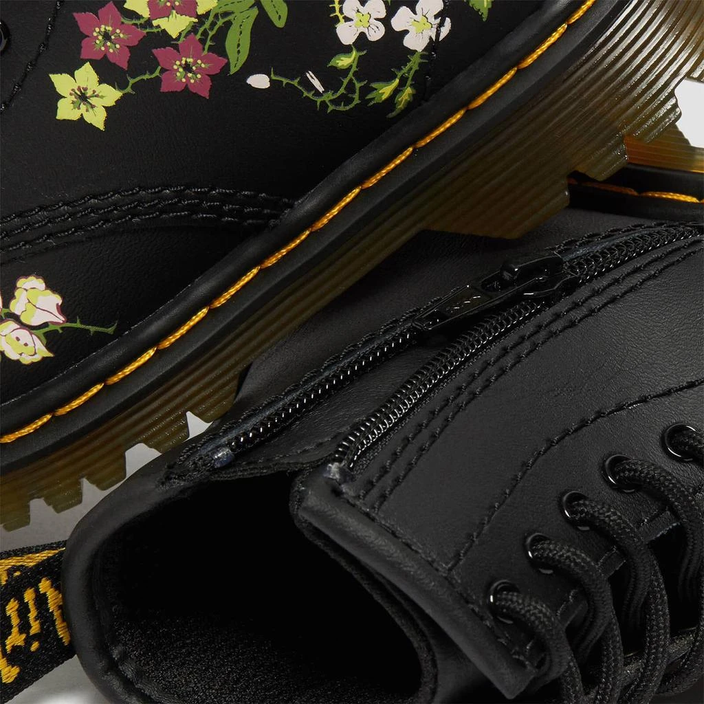 商品Dr. Martens|Dr. Martens Toddlers' 1460 Hydro Lace Boots - Black Bloom,价格¥349,第2张图片详细描述